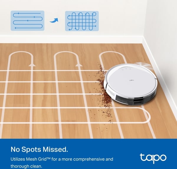 TP-Link Tapo RV20 Max robotdammsugare, vit
