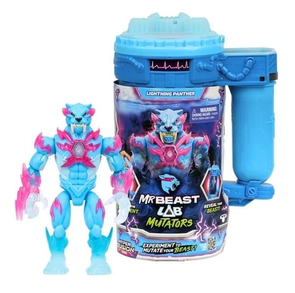 MrBeast Lab Mutator lekfigur, Lightning Panther