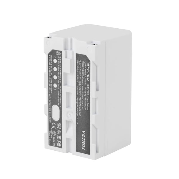 Viltrox NP-F750-batteri, 4400 mAh, USB-C