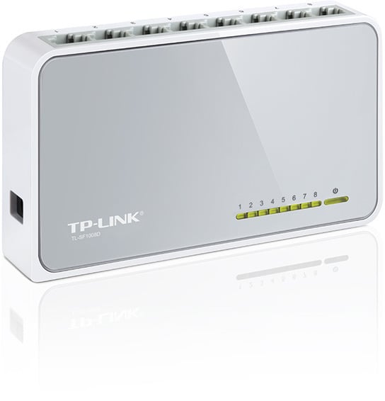 TP-LINK TL-SF1008D 8-portars switch