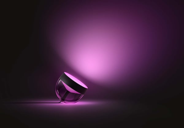 Philips Hue Iris hvid & farvetone - smart bordlampe, sort, BT, 570 lm
