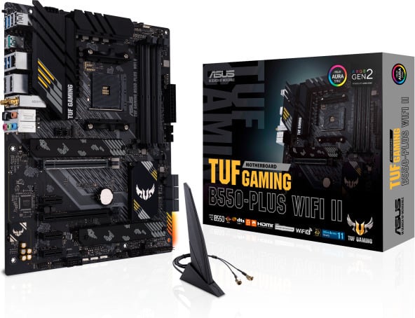 Asus TUF GAMING B550-PLUS WIFI II AM4 ATX moderkort