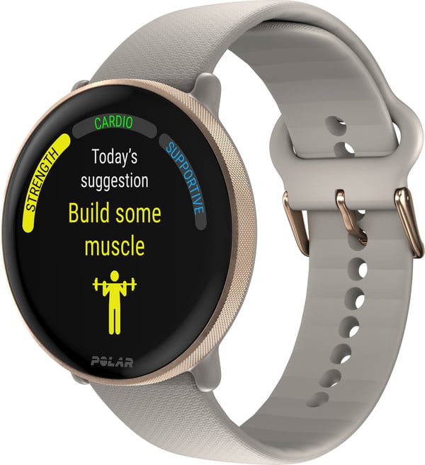 Polar Ignite 3 -sportklocka, guld