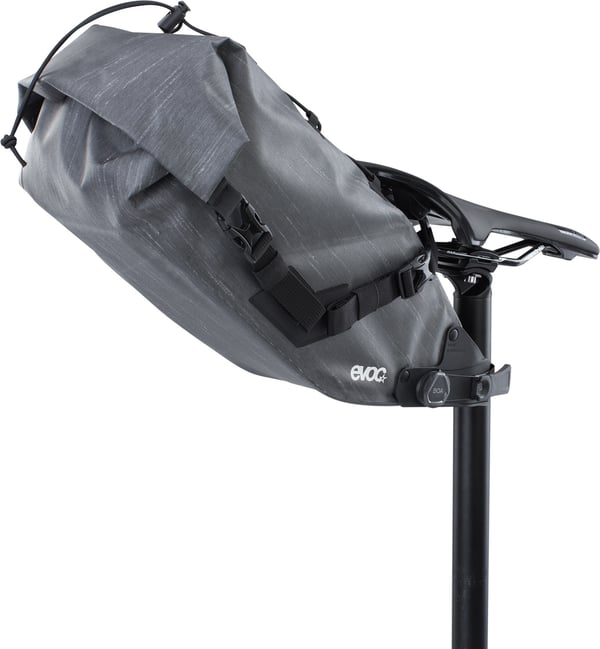 Evoc Seat Bag Boa -cykelsadeltaske, grå, 6 liter