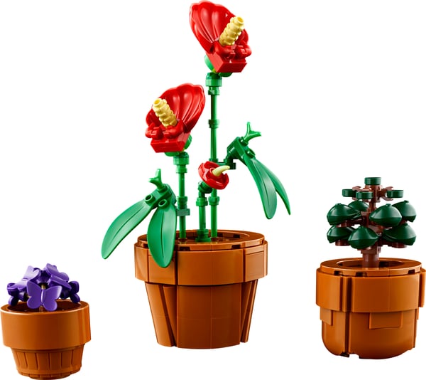 LEGO Icons Små växter Byggset för vuxna 10329