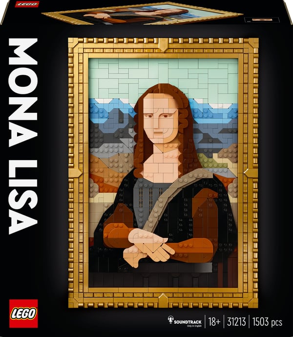 LEGO Art Mona Lisa Målning Byggset för vuxna 31213