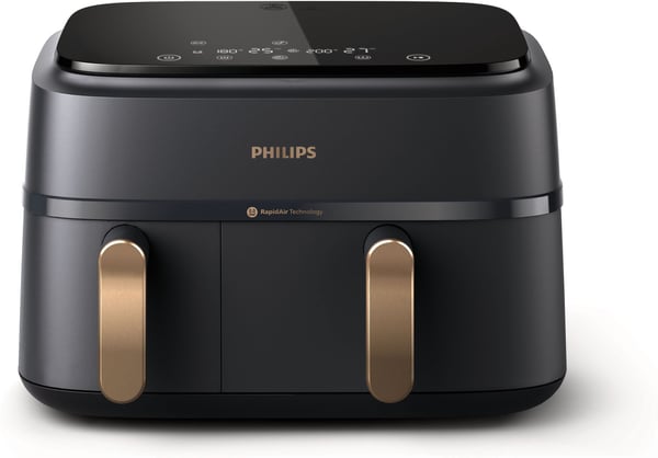 Philips 3000-serien Dubbla Korgar NA352/00 airfryer, 6,0 l & 3,0 l