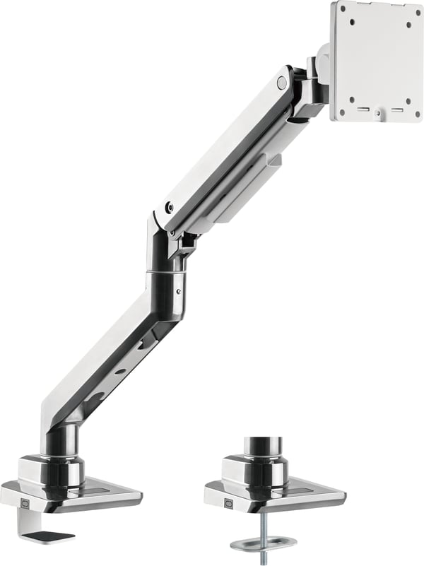 Mozi Infinity Line -monitorfäste, polerat aluminium