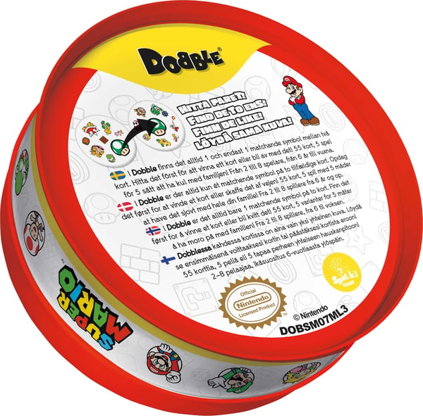 Dobble Super Mario - kortspel