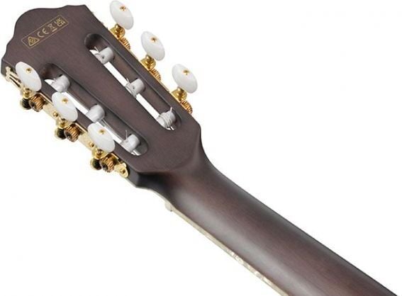 Ibanez TOD10N-TKF Tim Henson Signature akustisk guitar, Transparent Sort Flad