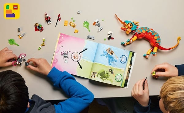 LEGO DREAMZzz 71492 Mateons eldchameleon
