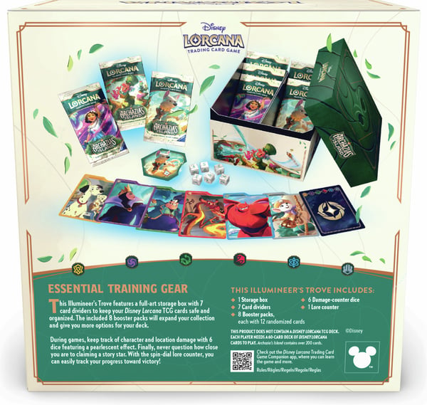 Disney Lorcana Illumineer's Trove Set 7 -samlarkortset