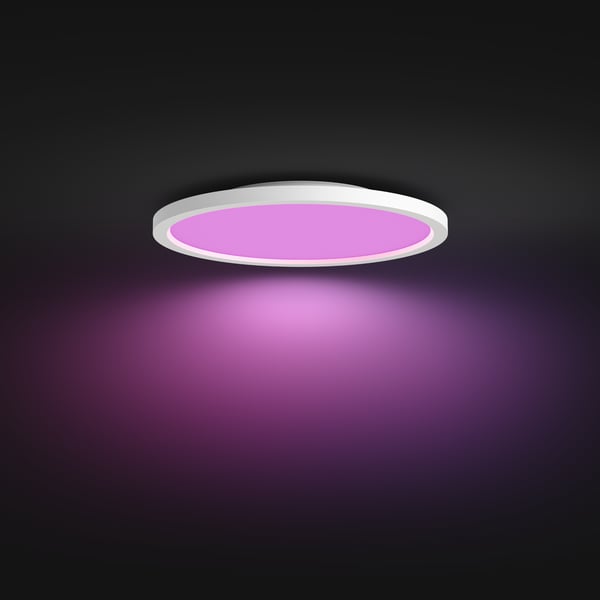 Philips Hue Surimu fullfärgad taklampa 40W, 2000-6500K, 2850 lm, rund, vit