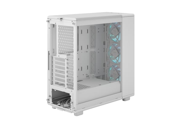 Fractal Design Epoch RGB TG ATX-chassi, vit