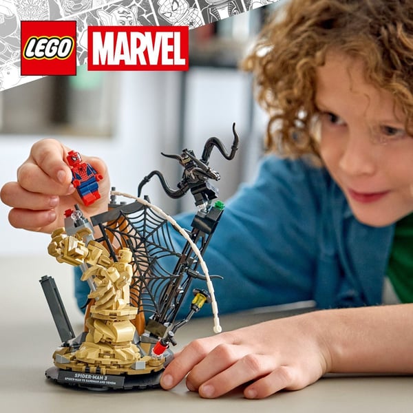 LEGO Super Heroes Marvel 76334 Episk strid: Spider-Man mot Sandman