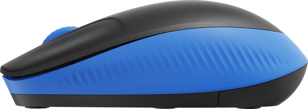 Logitech M190 -trådlös mus, svart/blå