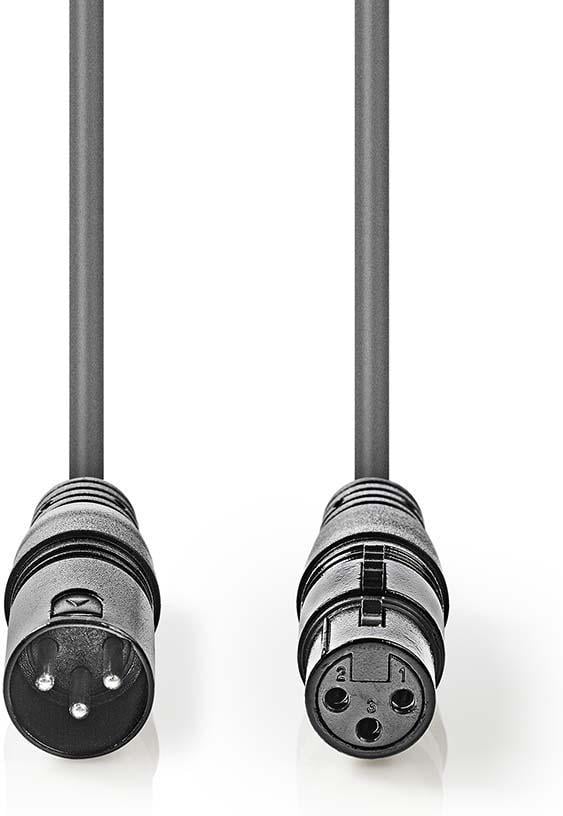 Nedis 110 ohm XLR - XLR-kabel, 1,5 m