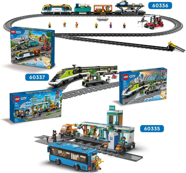 LEGO City Tog 60337 - Hurtigtog