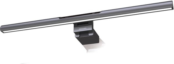 Philips Edison DSK204 - skrivebordslampe, USB-opladbar, sort