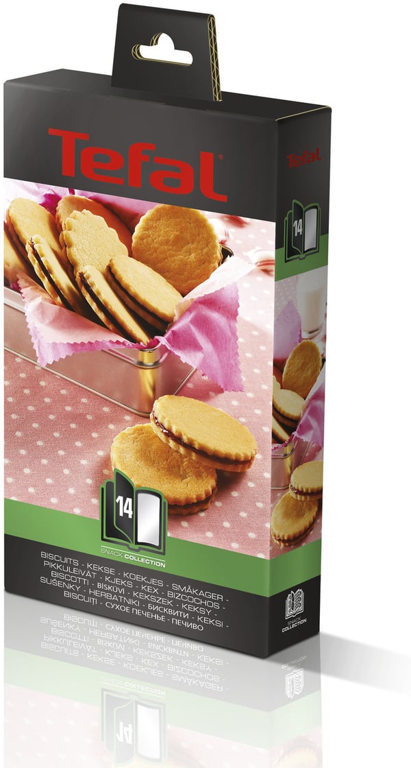 Tefal Snack Collection - stegplader: 14 kager