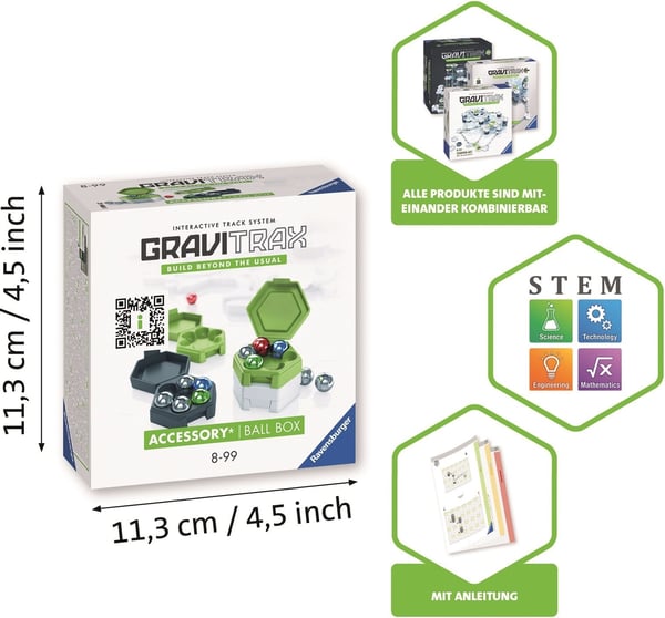 GraviTrax Accessories Ball Box - ekstrakugler