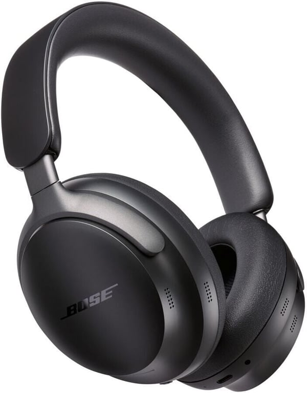 Bose QuietComfort Ultra hörlurar med aktiv brusreducering, svart