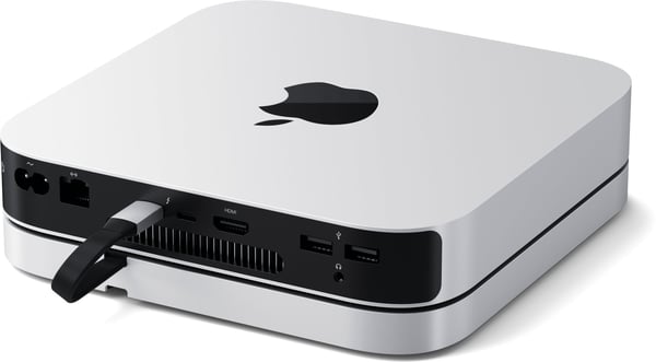 Satechi Stand Hub til Mac mini-dock, sølv