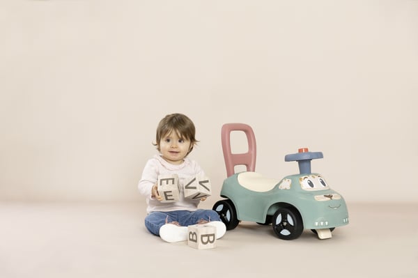 Smoby Bil 2i1 -sparke bil, kat
