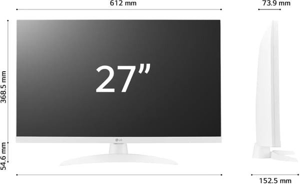 LG 27TQ615S-WZ 27" Full HD Smart LED-TV