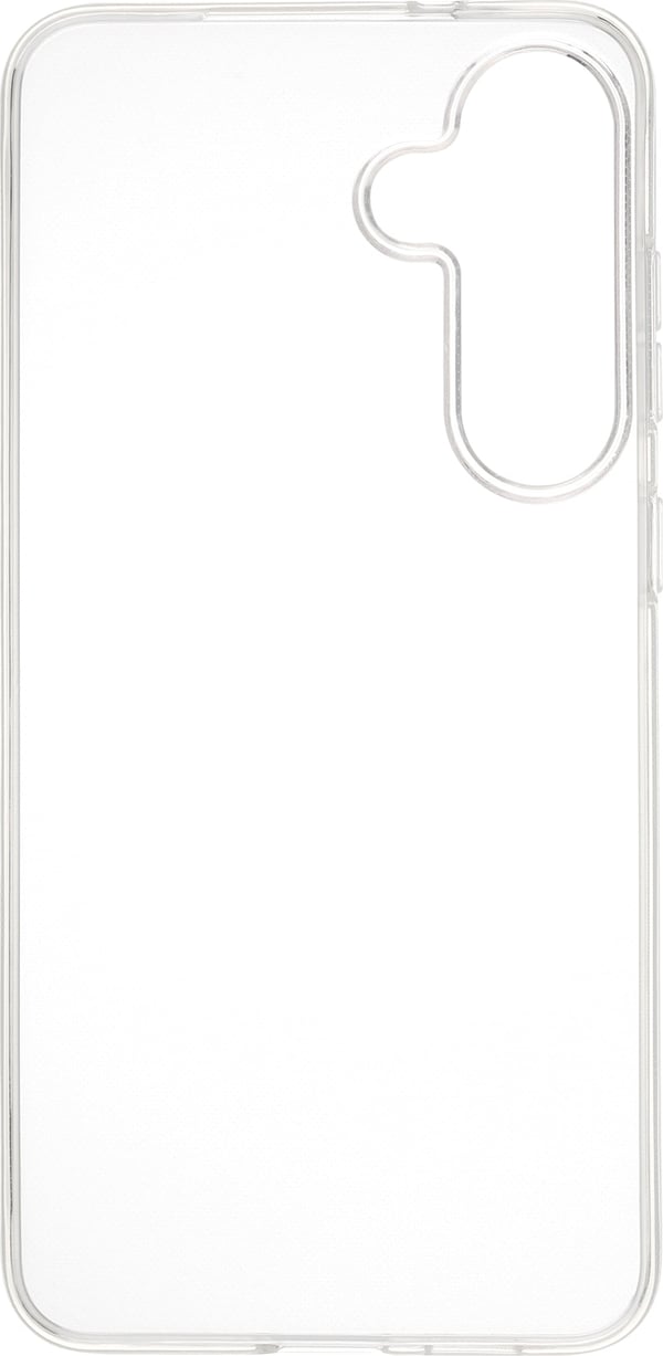 FoneKit silikonsskydd, Samsung Galaxy S25+, genomskinlig