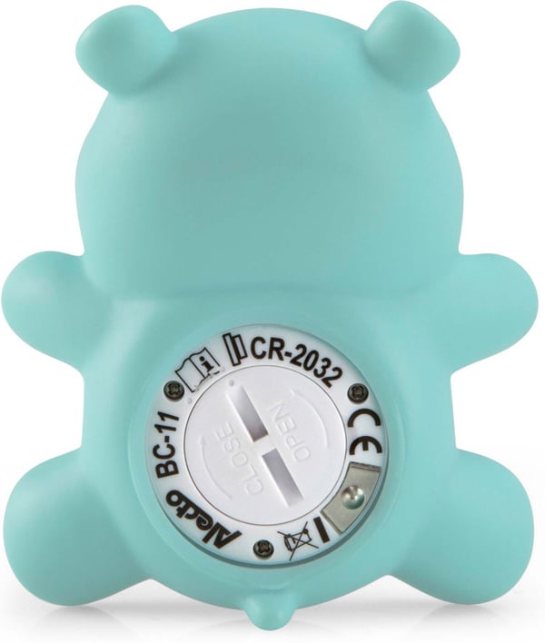 Alecto Baby Hippo termometer, vand- og lufttemperatur