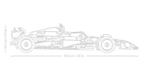LEGO Technic 42206 – Oracle Red Bull Racing RB20 F1-bil