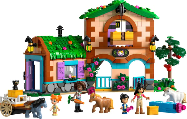 LEGO Friends 42654 - Bondgårdens ponnystall