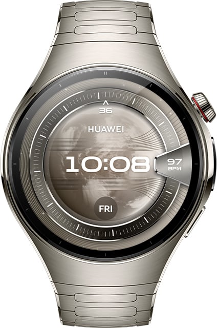 Huawei Watch 5 smartklocka, 46 mm, titan
