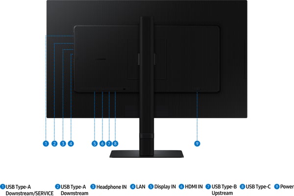 Samsung ViewFinity S8 (S80UD) 27" 4K-skärm