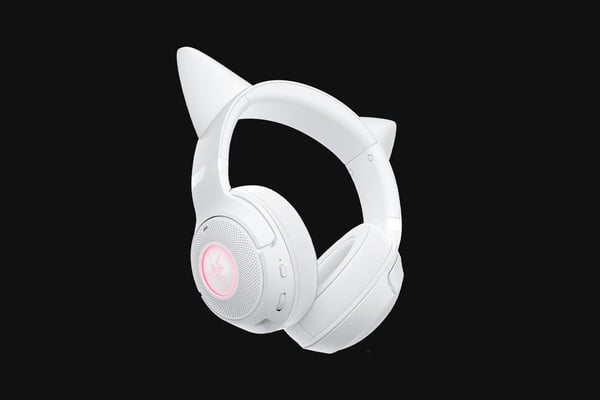 Razer Kraken Kitty V2 Bluetooth gaming-headset, vit