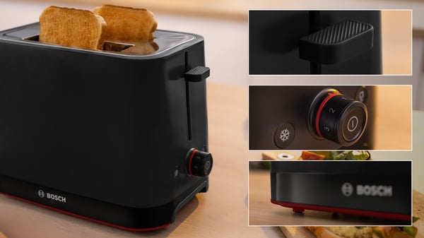 Bosch MyMoment TAT3M123 brödrost, svart