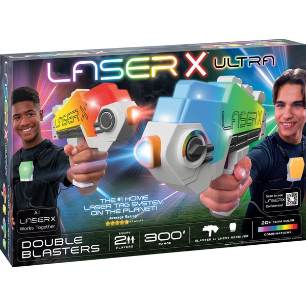 Laser X Ultra Bröstmottagare, Laserpistolspel