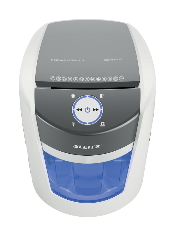 Leitz IQ OptiMax Small Office 350 pappersförstörare, P5