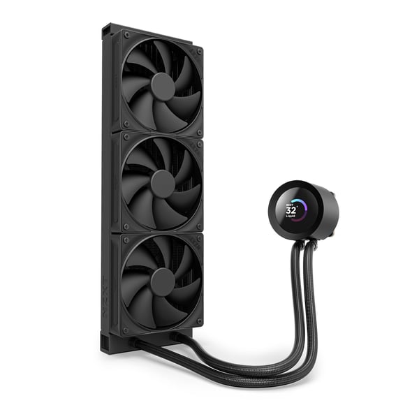 NZXT Kraken Plus 360 vätskekylningssystem, svart