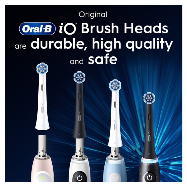 Oral-B iO Gentle Care -ersättningsborstar, 4 st