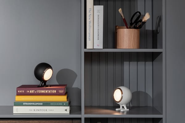 Mr. Wattson Norbitt uppladdningsbar LED-lampa, svart