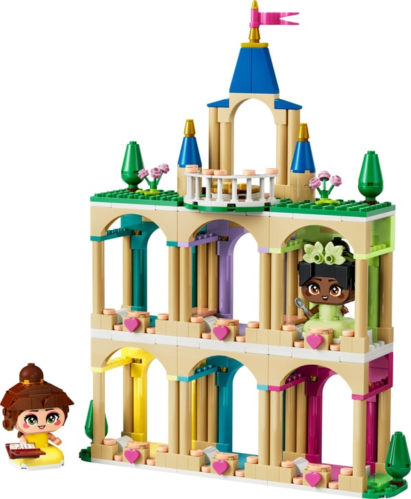 LEGO Disney Princess 43291 Belles och Tianas slott i miniformat
