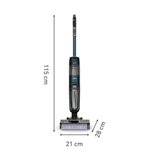 Tefal X-Clean 2 våt- och torrdammsugare, mörkgrå
