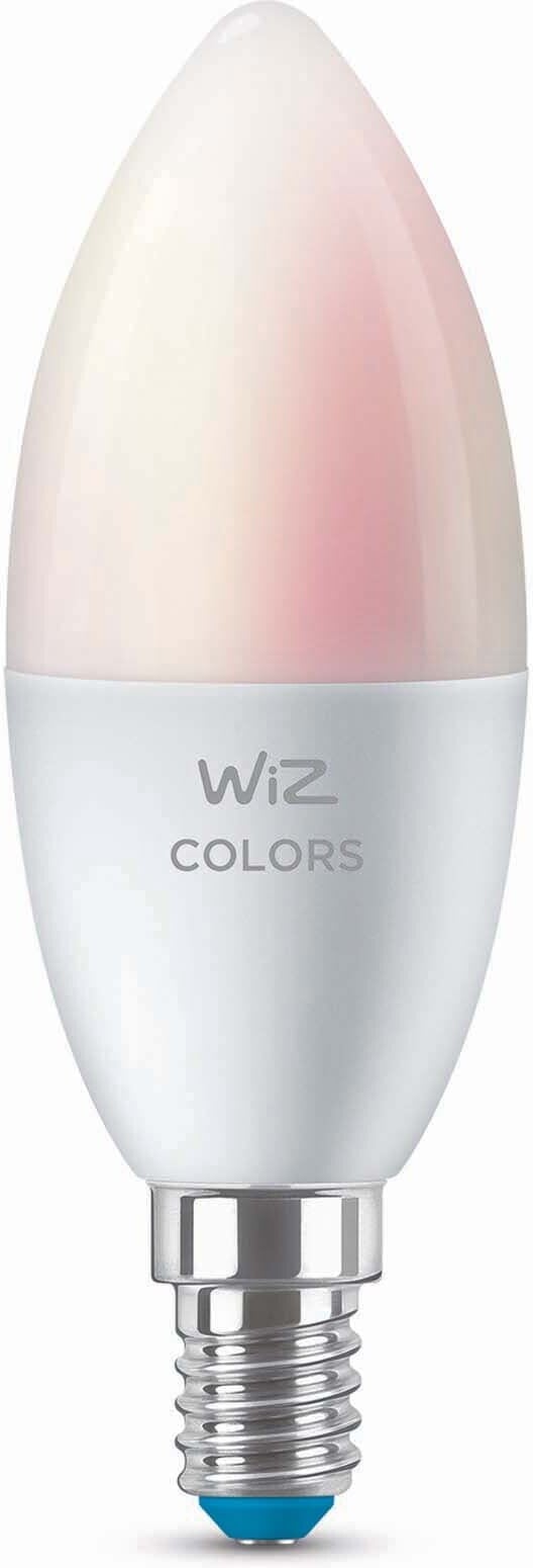 WiZ smartlampe, E14, RGBW - alle farver og nuancer af hvidt lys, Wi-Fi, 470 lm WiZ smartlampe, E14, RGBW - alle farver og nuancer af hvidt lys, Wi-Fi, 470 lm