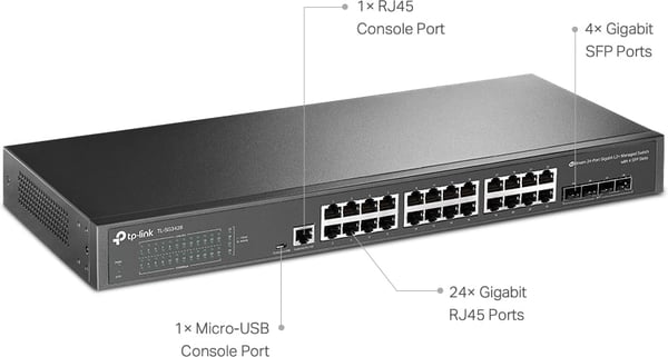TP-LINK TL-SG3428 - 24-portars switch