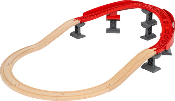 BRIO World 33995 Stigende kurver -bane sæt