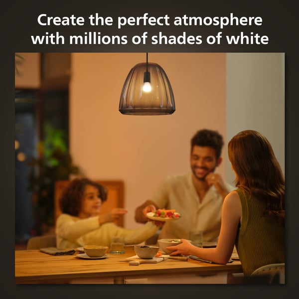 Philips Hue White Ambience Luster smartlampe, E14, P45 2 stk.