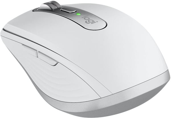 Logitech MX Anywhere 3S til Mac - trådløs mus, hvid/sølv