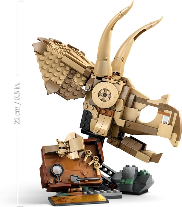 LEGO Jurassic World 76969 – Dinosaurusfossil: Triceratops kranium